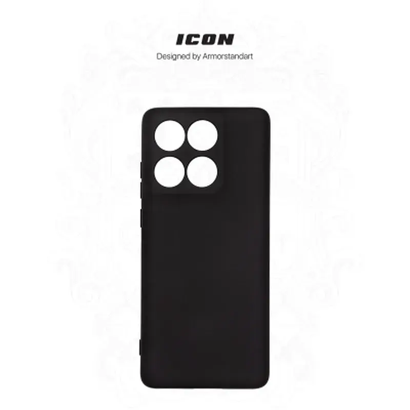 Чохол до мобільного телефона Armorstandart ICON Motorola Edge 60 Fusion 5G Black (ARM85382) - фото 3