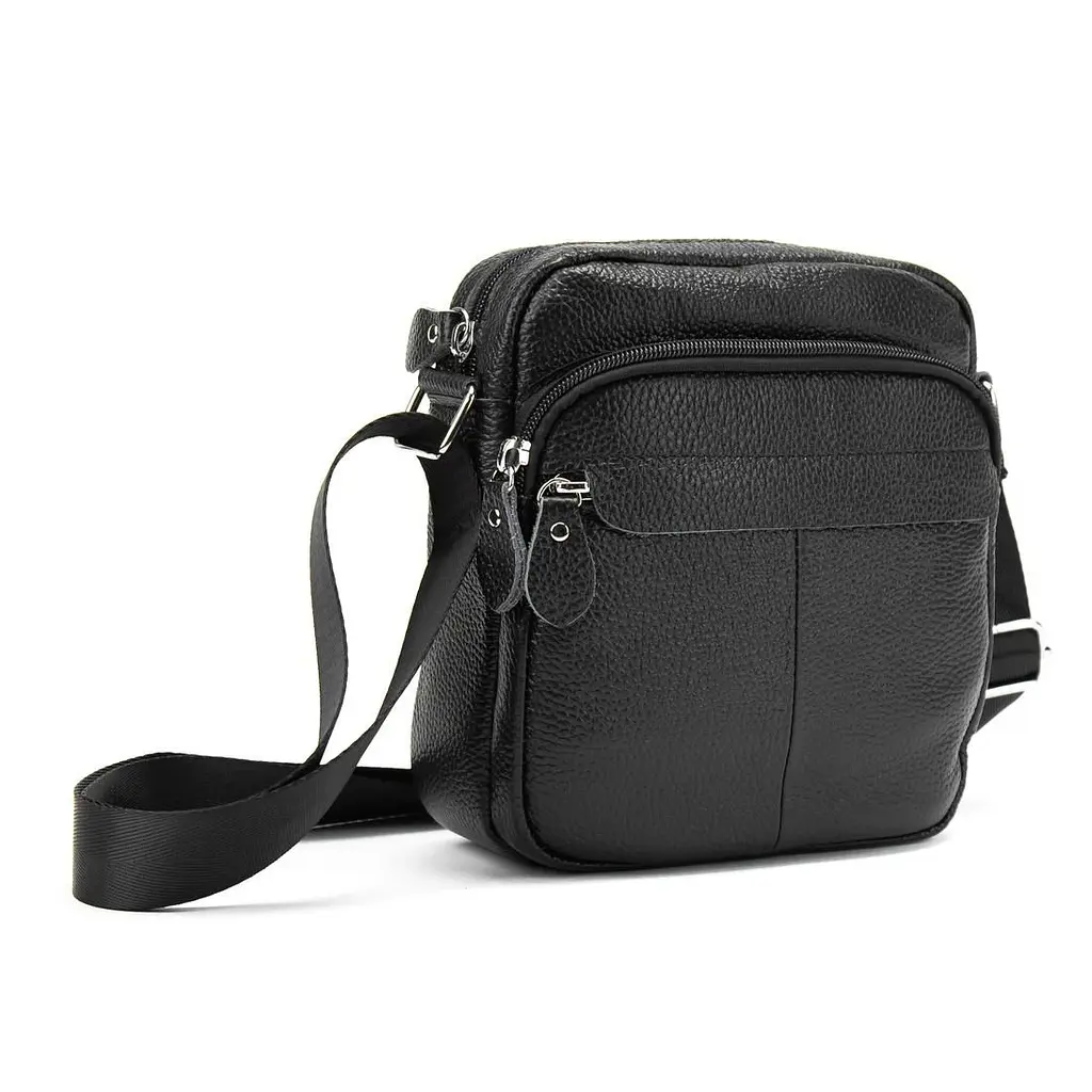 Шкіряний невеликий месенджер Tiding Bag M56-0082A - фото 5