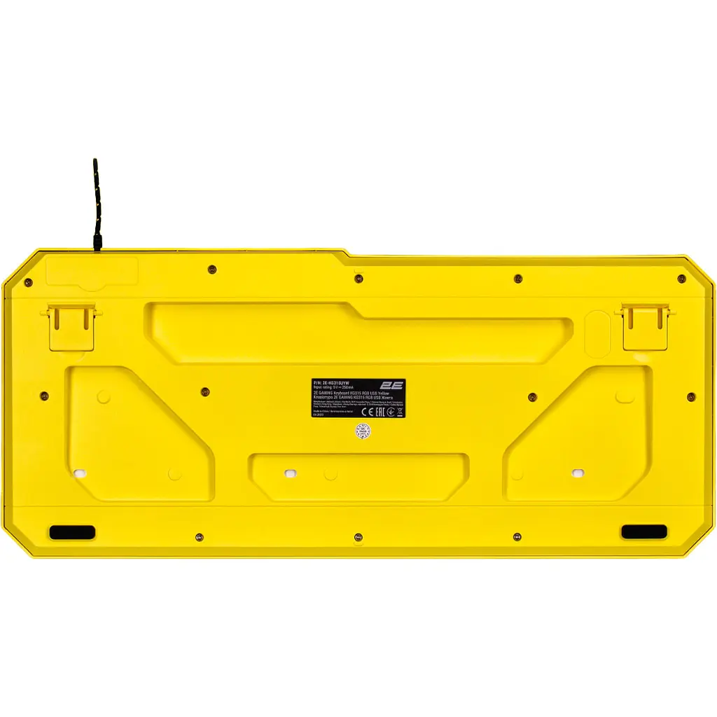 Клавиатура 2E Gaming KG315 RGB USB UA Yellow [2E-KG315UYW] [93934] - фото 3