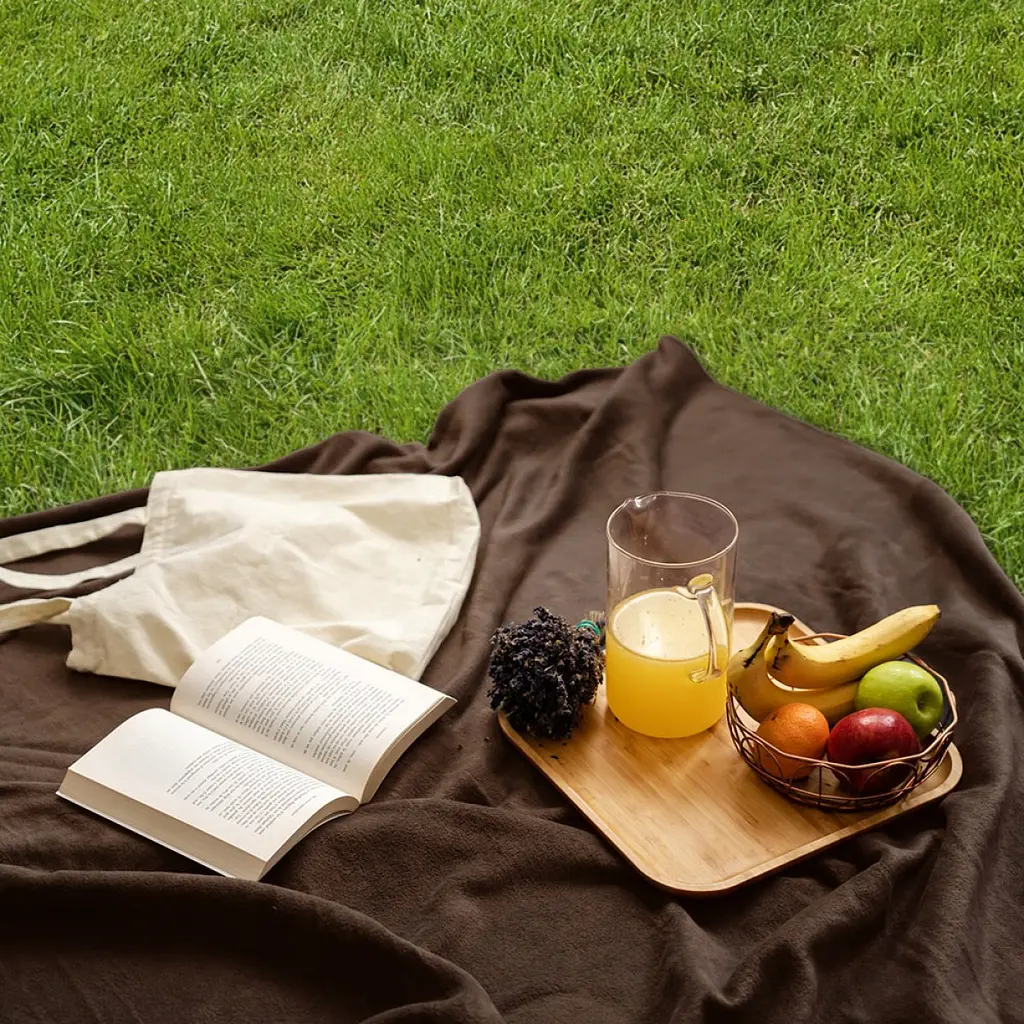 Плед флісовий Sonex Derby 160х200 см коричневий (SO102543) - фото 3