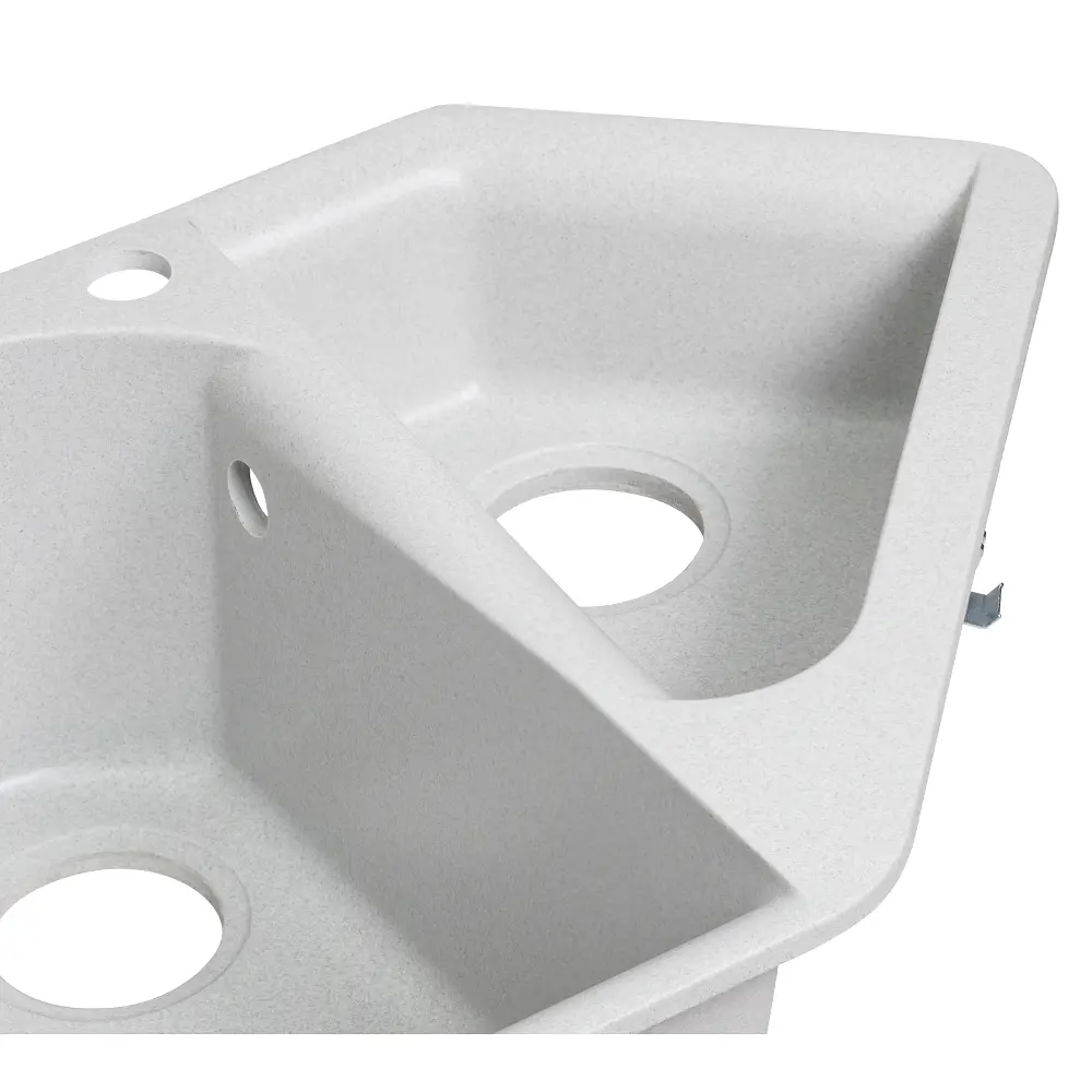 Кухонна мийка Lidz 1000x500/225 GRA-09 (LIDZGRA091000500225) - фото 6