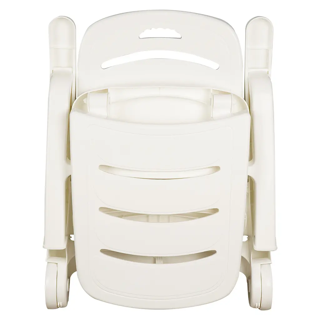 Уценка. Шезлонг складной Market Union 185х75х100 см белый (958725) - фото 5