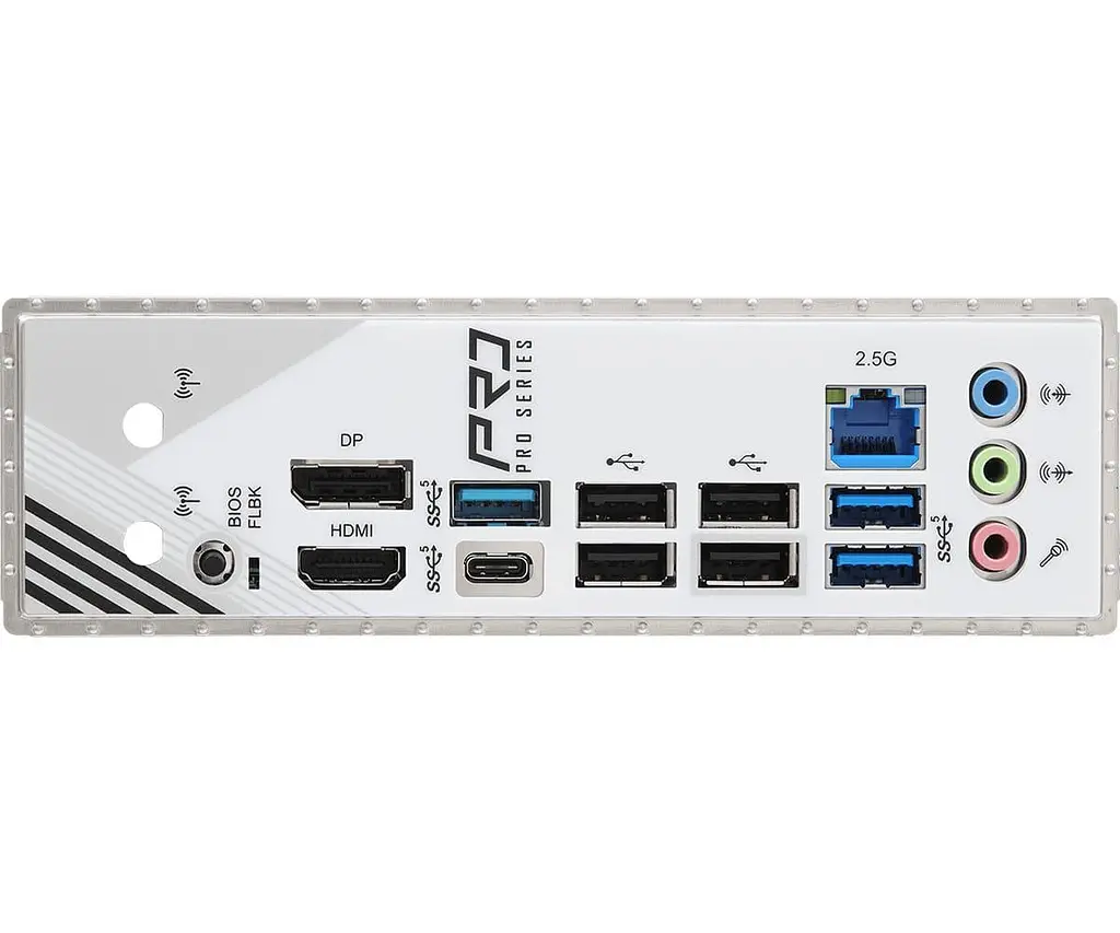 Материнская плата AsRock A620AM PRO RS (A620AM PRO RS) (Socket AM5, AMD A620A, Micro-ATX) - фото 4