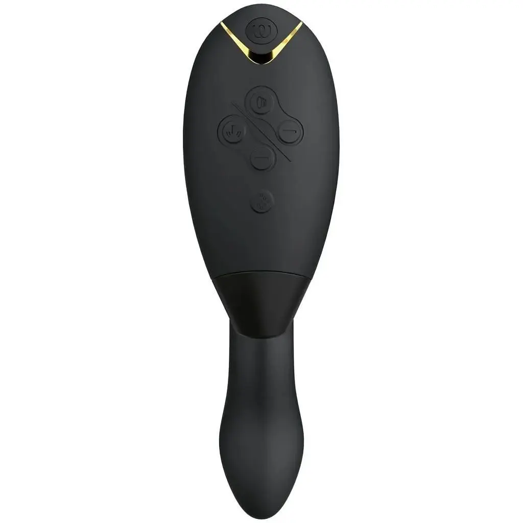 Вакуумный клиторальный стимулятор Womanizer Duo 2 Black - фото 3