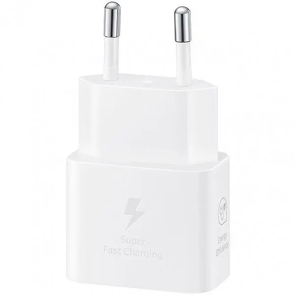 Зарядний пристрій Samsung 25W PD Power Adapter White (w/o cable) (EP-T2510NWE) - фото 2