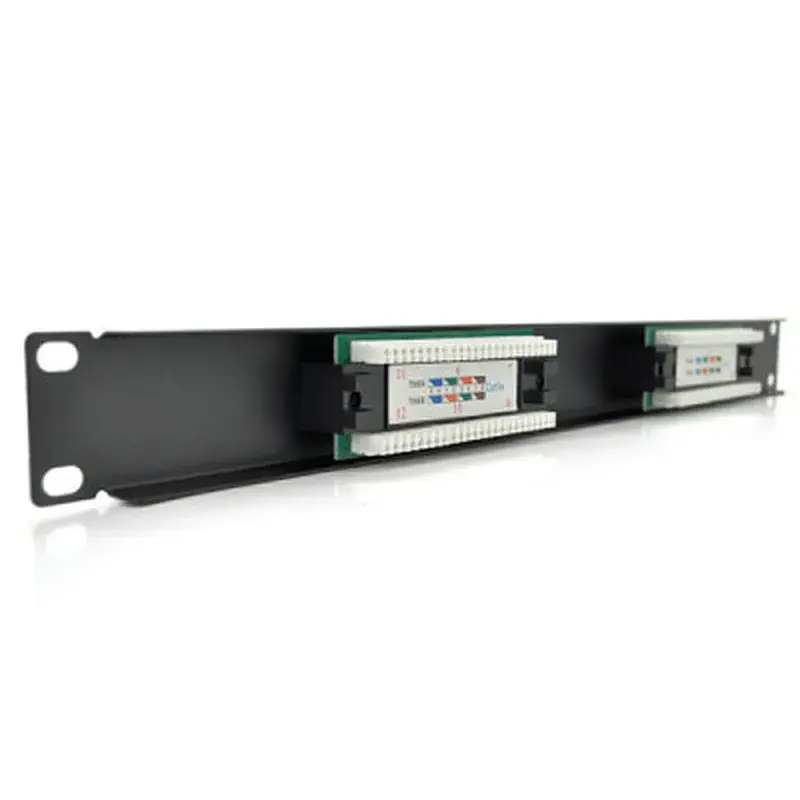 Патч-панель 19" 12хRJ-45 UTP 1U cat.5e PiPo (PP125191U) - фото 2