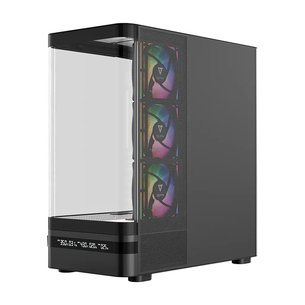 Корпус для ПК Modecom VOLCANO AQ200 ARGB (MC-A-AQ200-4FA-B) - фото 7