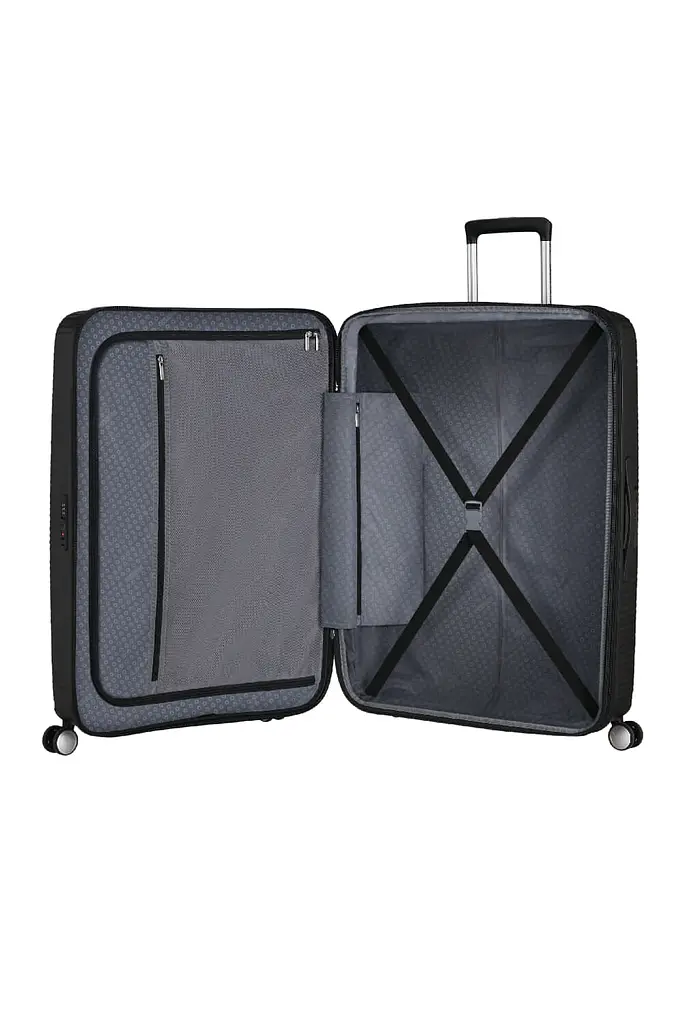 Валіза 80 См American Tourister SOUNDBOX BLACK 80x56x34(37) 32G*09009 - фото 2