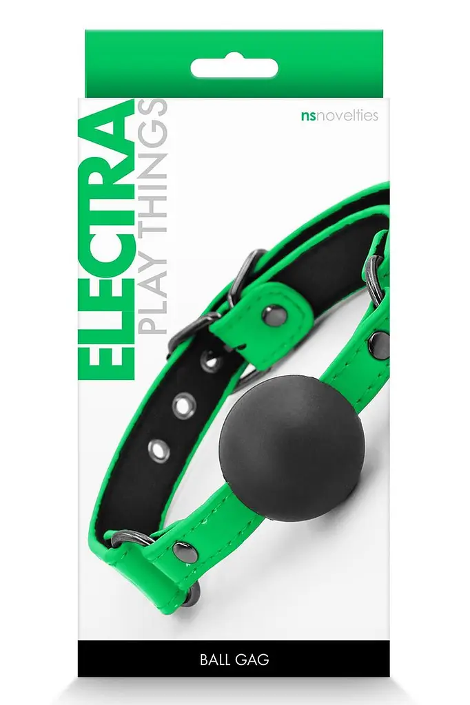 Кляп Green Bondage Couture Ball Gag Black - фото 2