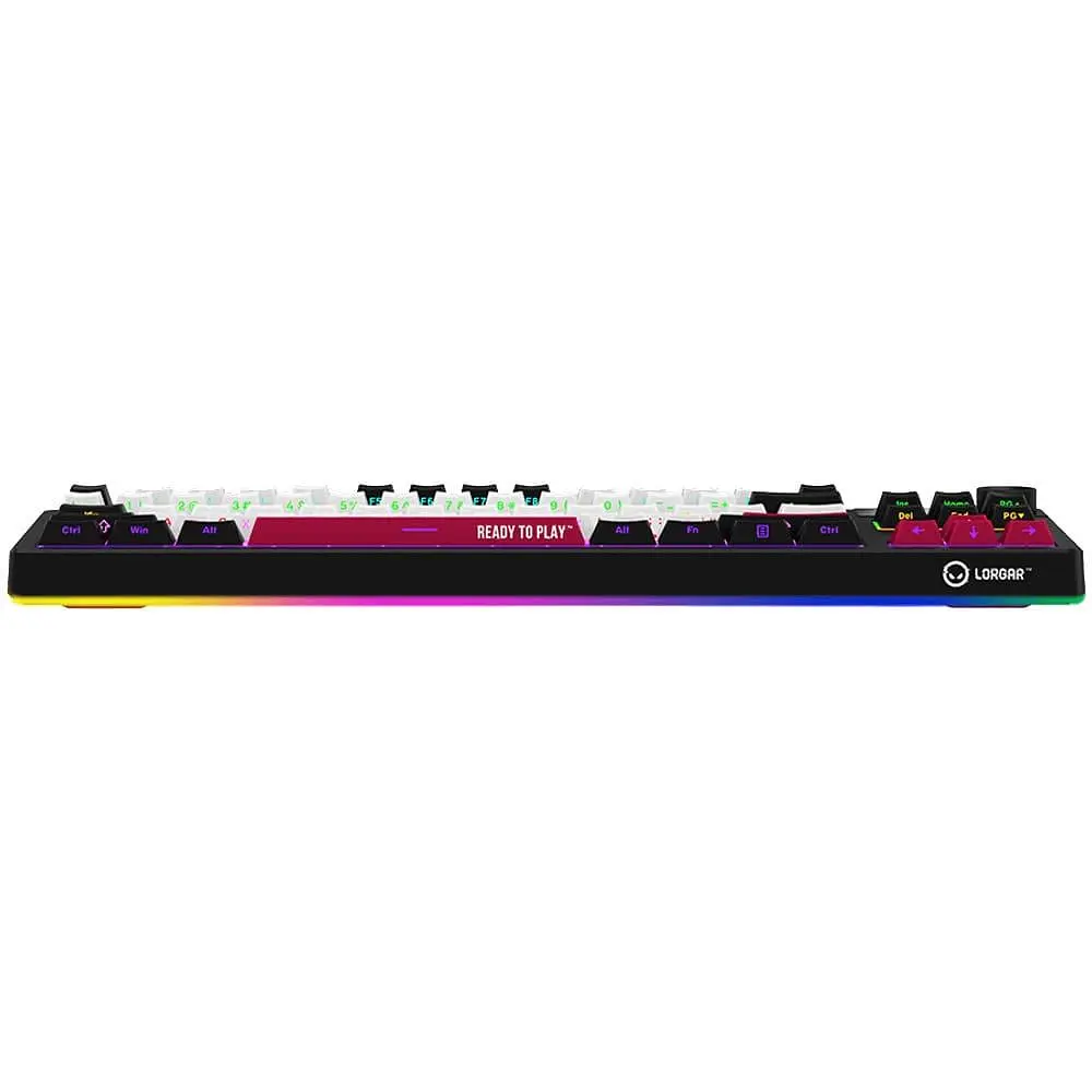 Клавиатура Lorgar KBP70TKLW Pro Wireless TKL EN/UA Black Red (LRG-KBP70TKLW-BK-US) - фото 7