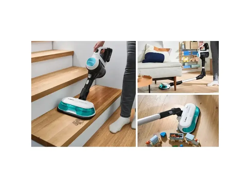 Миючий вертикальний і ручний пилосос Siemens Unlimited 7 ProHygienic Aqua BCS712HYG5 2 в 1 - фото 10