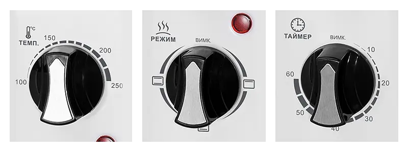 Електродуховка Liberton LEO-380 White 38 л - фото 2