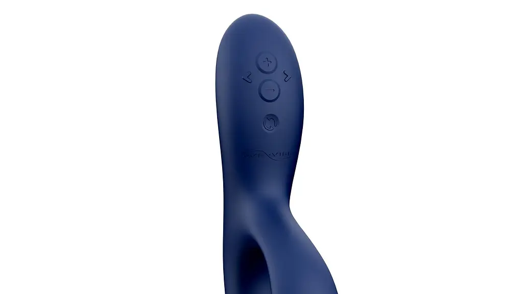 Смарт вібратор-кролик We-Vibe Nova Midnight Blue, ергономічний, регульований кут нахилу стовбура - фото 4