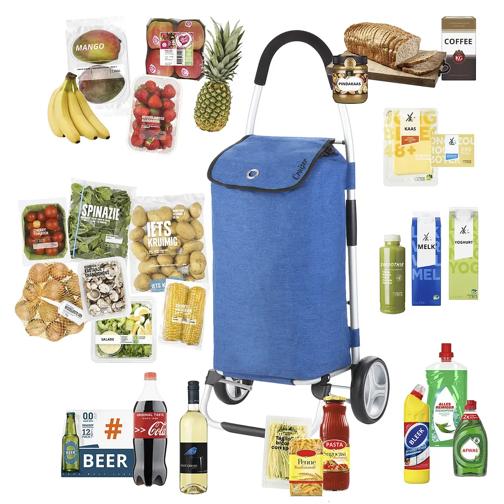 Сумка-візок ShoppingCruiser Foldable Blue (650061) - фото 8