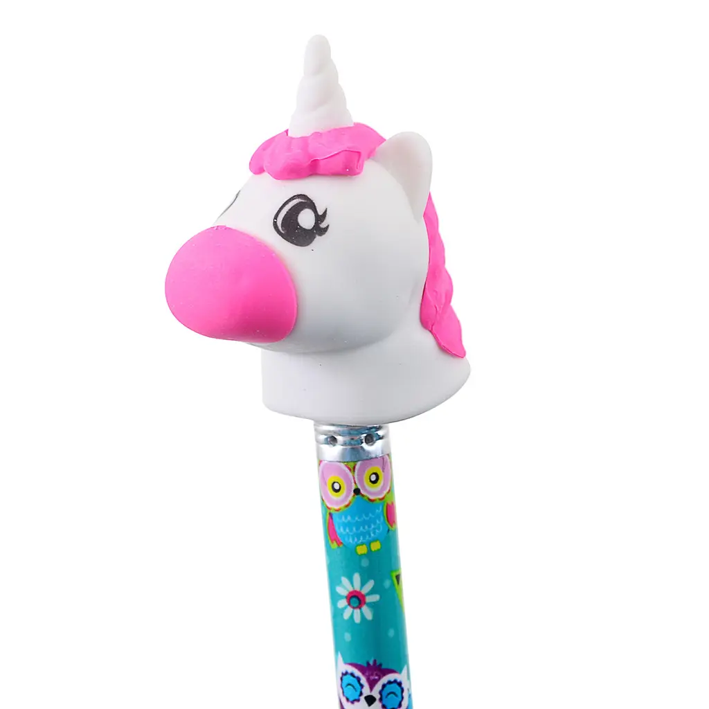 Гумка-насадка на олівець Yes Unicorn 3 кольори 560499 - фото 2