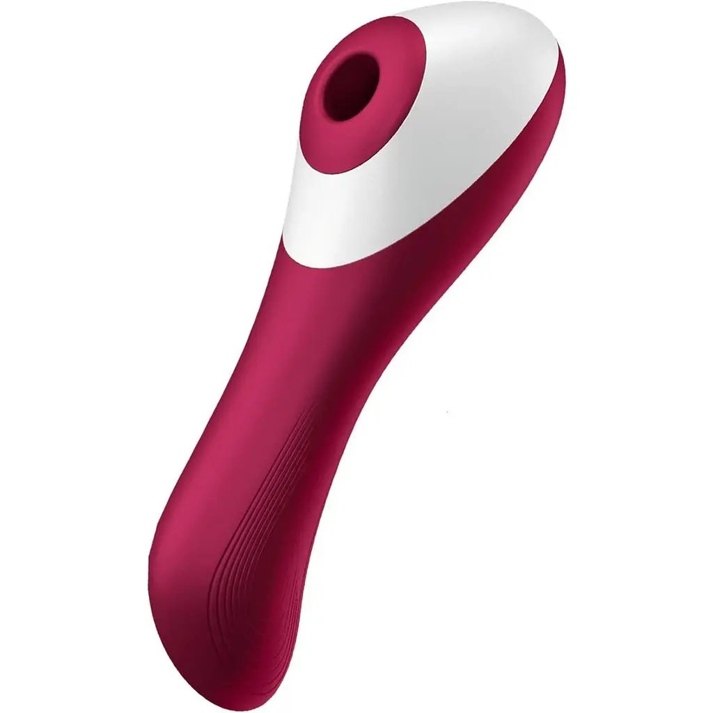 Вибратор с вакуумной стимуляцией Satisfyer Dual Crush Wine Red (SO6088) [95344] - фото 2