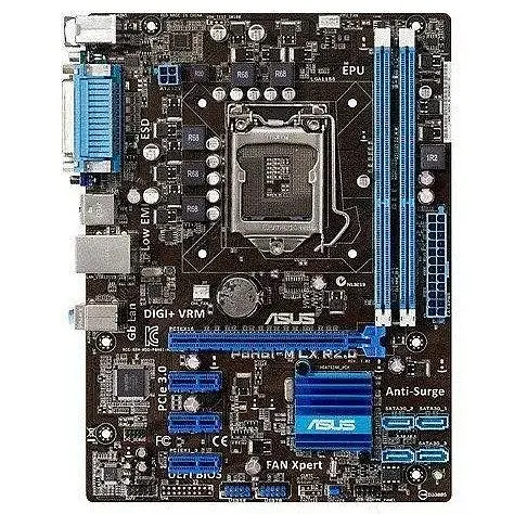 Материнська плата ASUS P8H61-M LX2 R2.0 (P8H61-M LX2 R2.0) (s1155, Intel H61, Micro-ATX) Б/в
