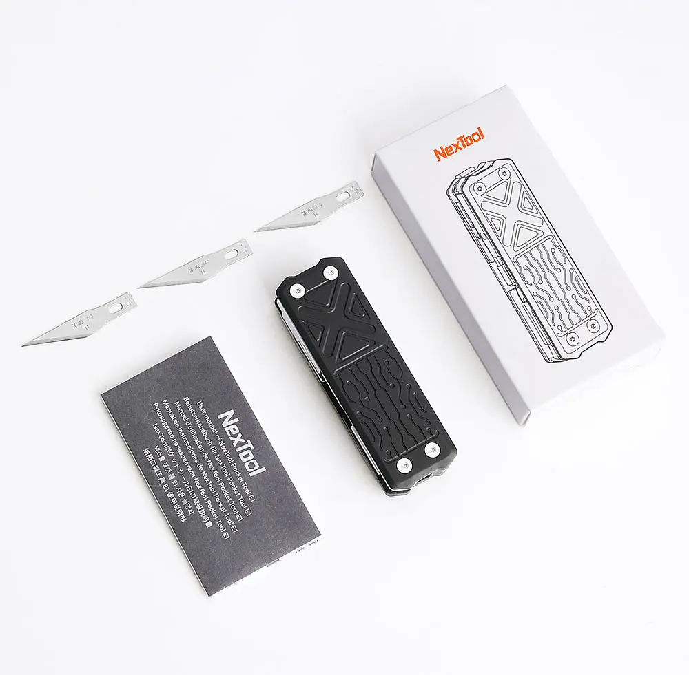 Мультитул Xiaomi NexTool Pocket Tool E1 (NE20287) 10 в 1 - фото 8