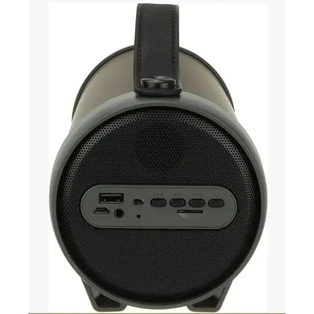 Колонка портативна XPRO S11F 15Вт USB AUX FM Bluetooth чорна (S11F BT) - фото 3