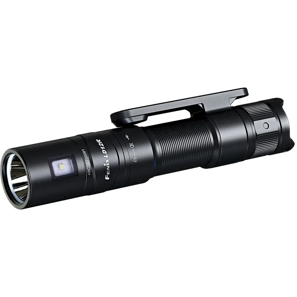 Ручний ліхтар Fenix металевий, 121х22х19 мм, чорний, IP68
