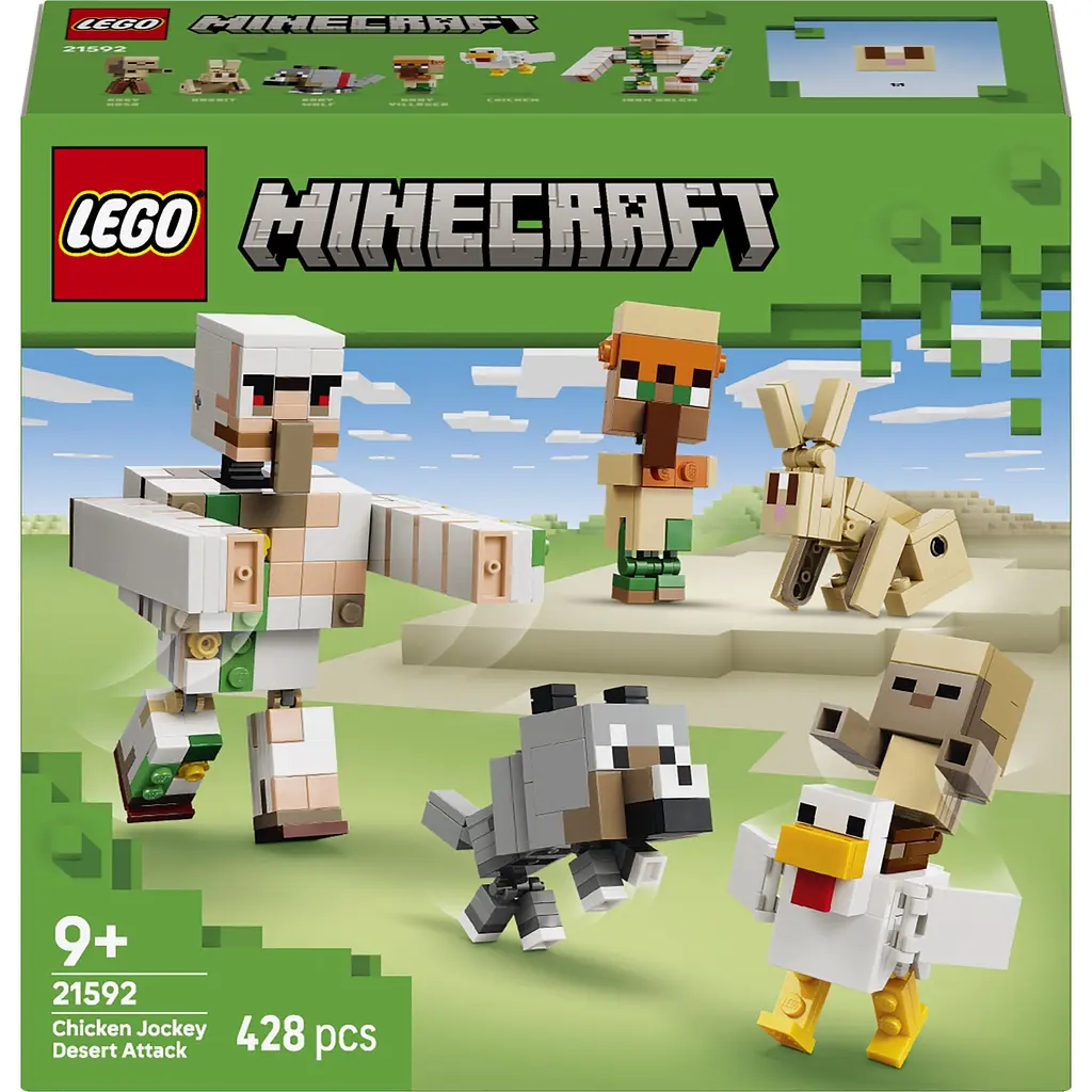 Конструктор LEGO Minecraft Курячий Жокей: атака в пустелі (21592) - фото 2