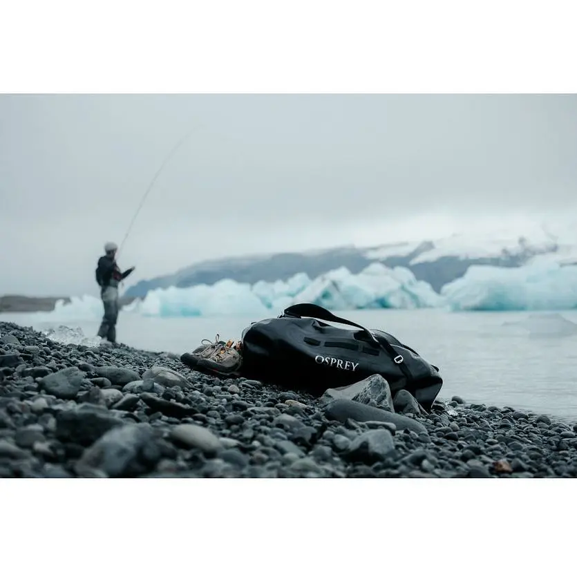 Сумка Osprey Transporter WP Duffel 70 оранжевая - фото 5