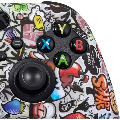 Чохол на геймпад Dobe Silicone Case для Xbox Series X/S Controller Graffiti F [96176] - фото 3