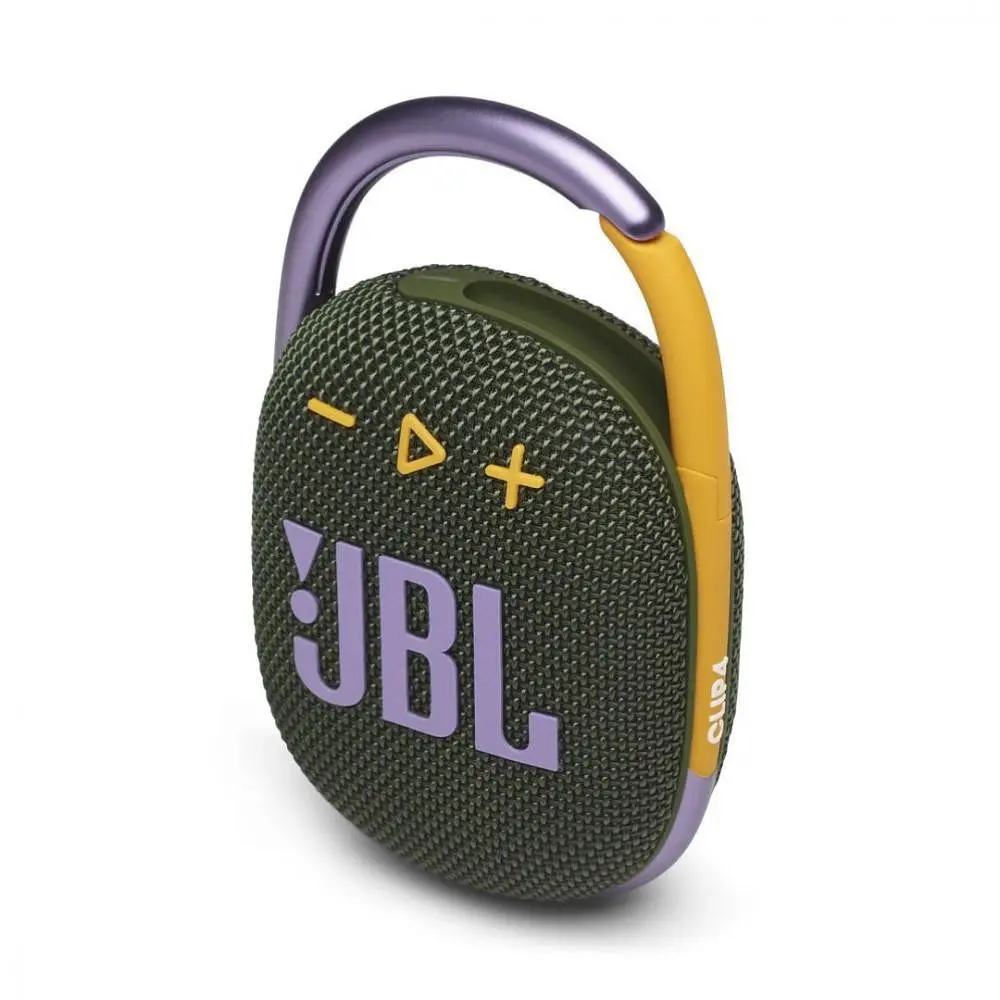 Портативна колонка JBL Clip 4 Green (JBLCLIP4GRN) - фото 2