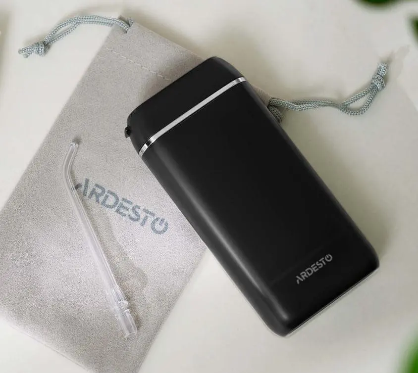 Іригатор портативний Ardesto 140 мл Чорний (2642351762) - фото 6