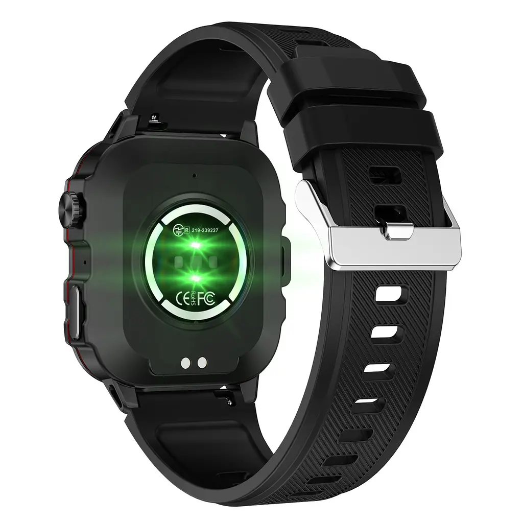 Смарт-годинник Smart Expert Nano Rubber 2 ремінці Чорний (3204) - фото 9