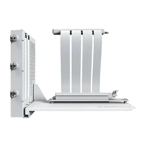 Підставка вертикальна Montech VGM 2, White, PCIe 4.0 x16 райзер, 24.4 см - фото 3