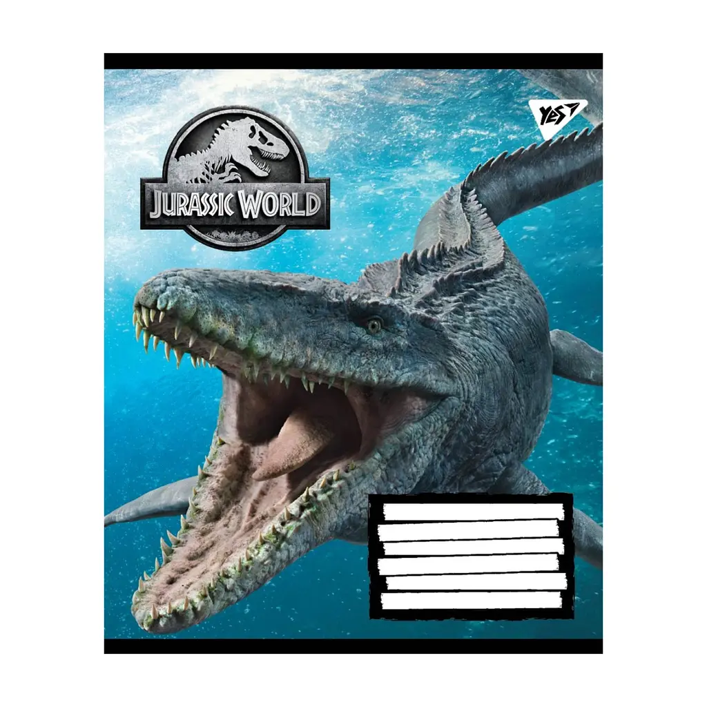 Зошит Yes А5 Jurassic World. Genetic Failure 24 аркуша лінія (765410), в асортименті - фото 2