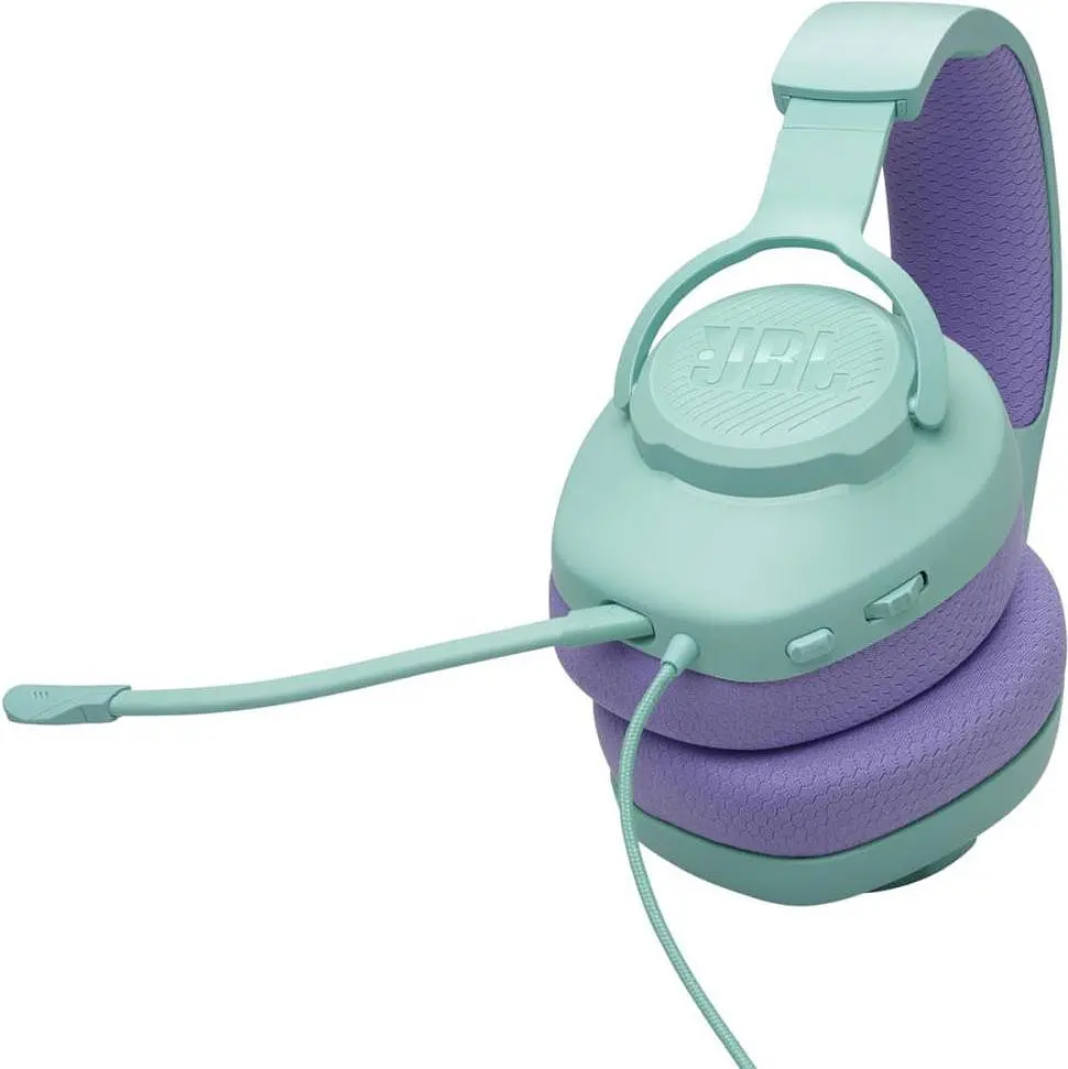 Навушники з мікрофоном JBL Quantum 100M2 Cyan (JBLQTUM100M2CYN) - фото 6