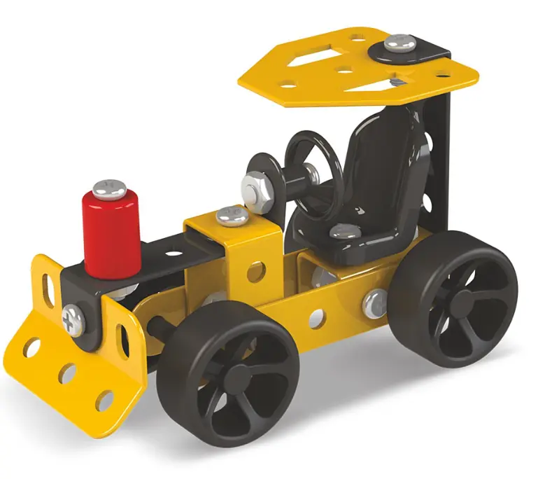 Конструктор Zephyr Mechanic Bulldozer металевий розвивальний 2 моделі  - фото 2