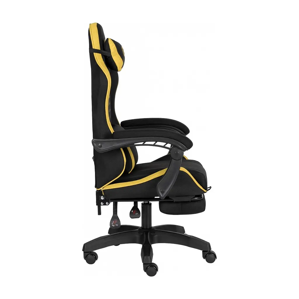 Крісло ігрове GT Racer X-2339 Black/Yellow (X-2339 Fabric Black/Yellow) - фото 4