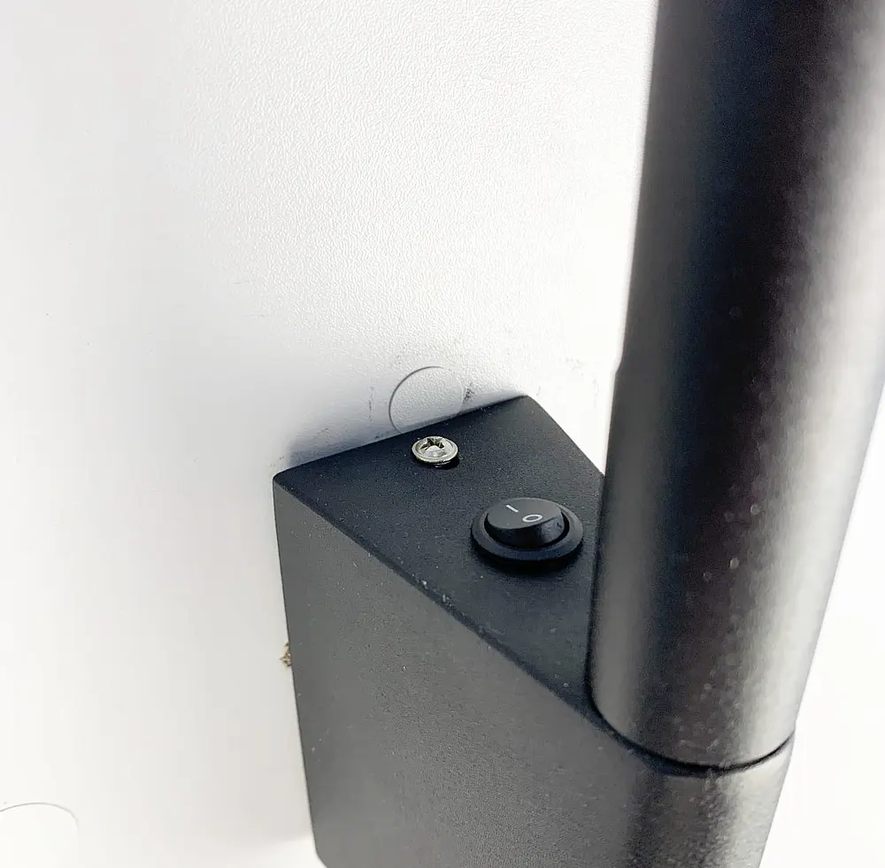 Бра Mantra Torch у чорному кольорі Line F WS 1G BK - фото 8