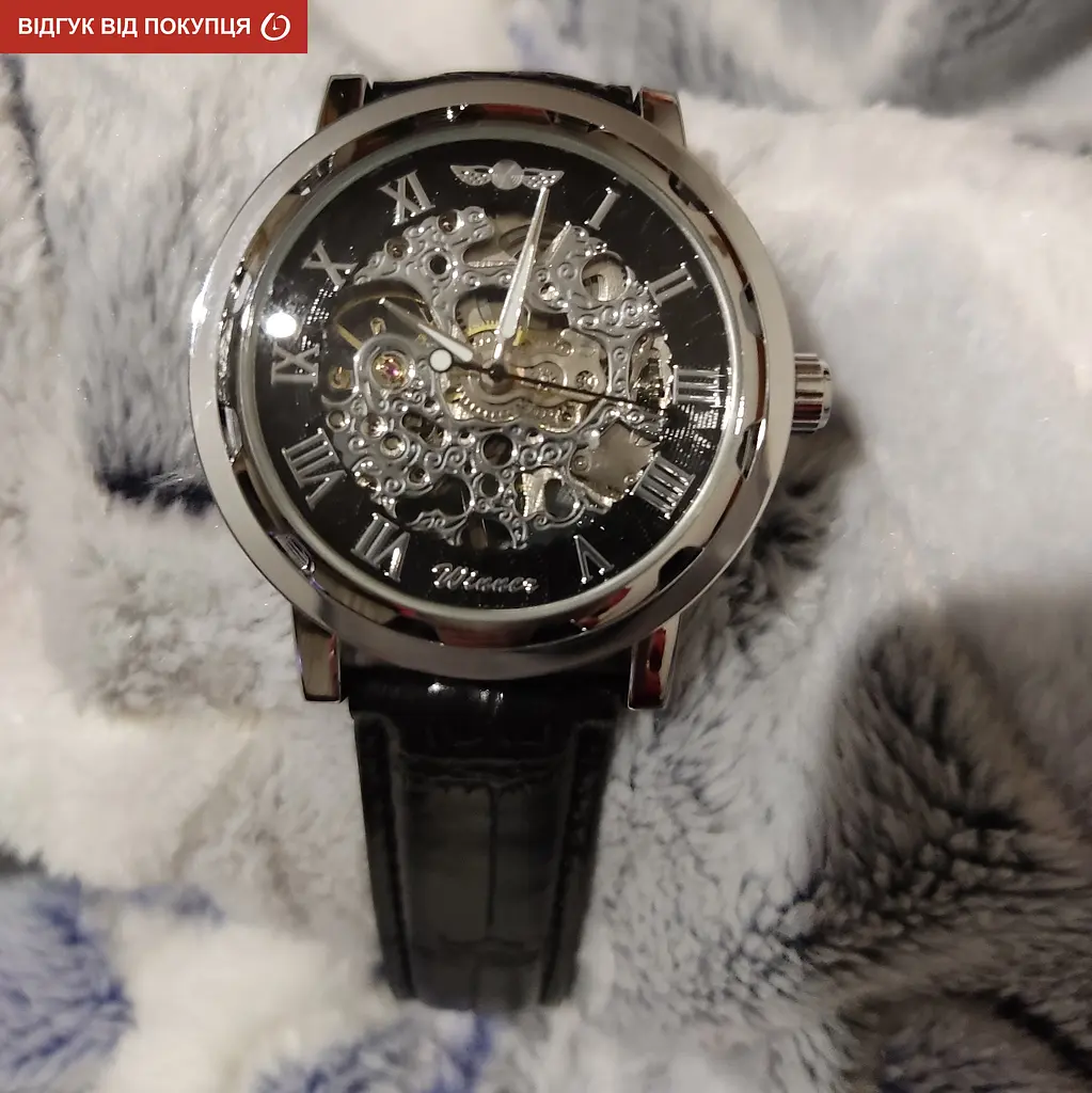 Годинник Winner Black - фото 16