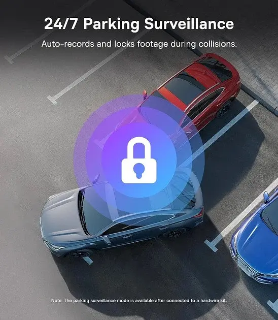 Відеореєстратор Baseus 3K Dash Cam VD1 Front (C10669000123-00) - фото 10