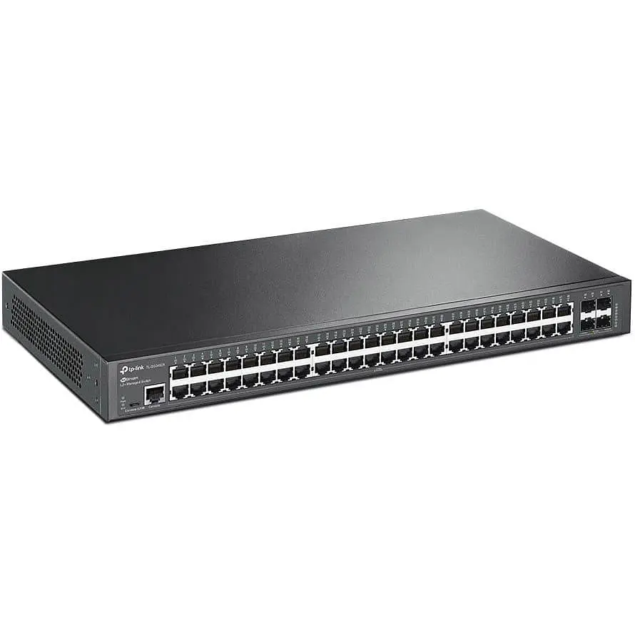 Комутатор TP-Link TL-SG3452X 48xGE 4x10GE/SFP+ L2 JetStream 19" 1U (TL-SG3452X) - фото 2