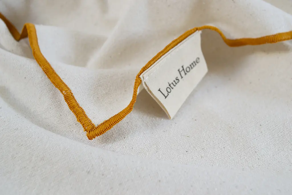 Скатерть Lotus Home - Toursa горчичный 150x220 - фото 3