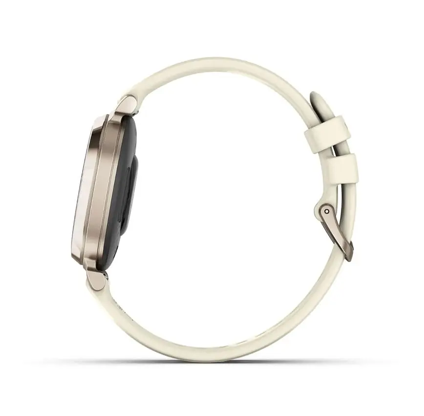 Смарт-годинник Garmin Lily 2 Cream Gold with Coconut Silicone Band (010-02839-20) - фото 5