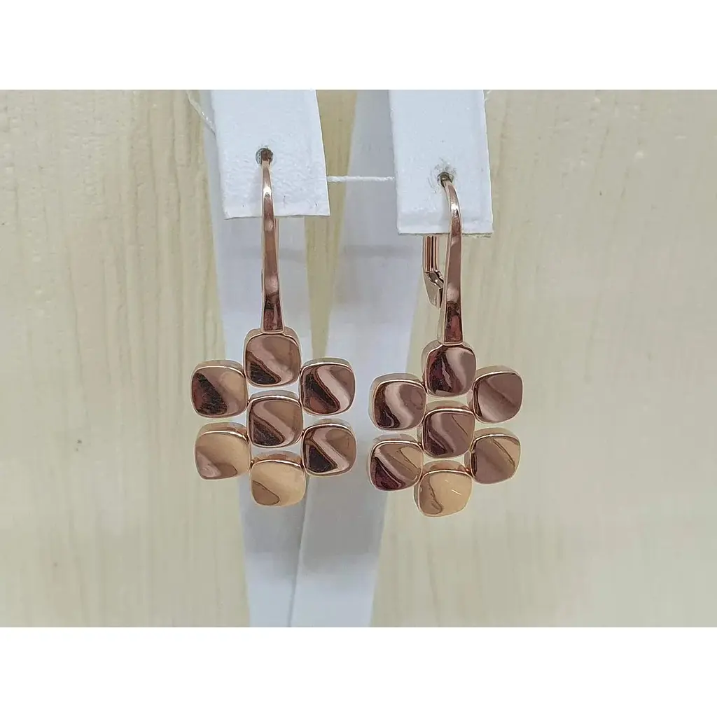 Золоті сережки-підвіски Favoritum. 2110 - фото 2