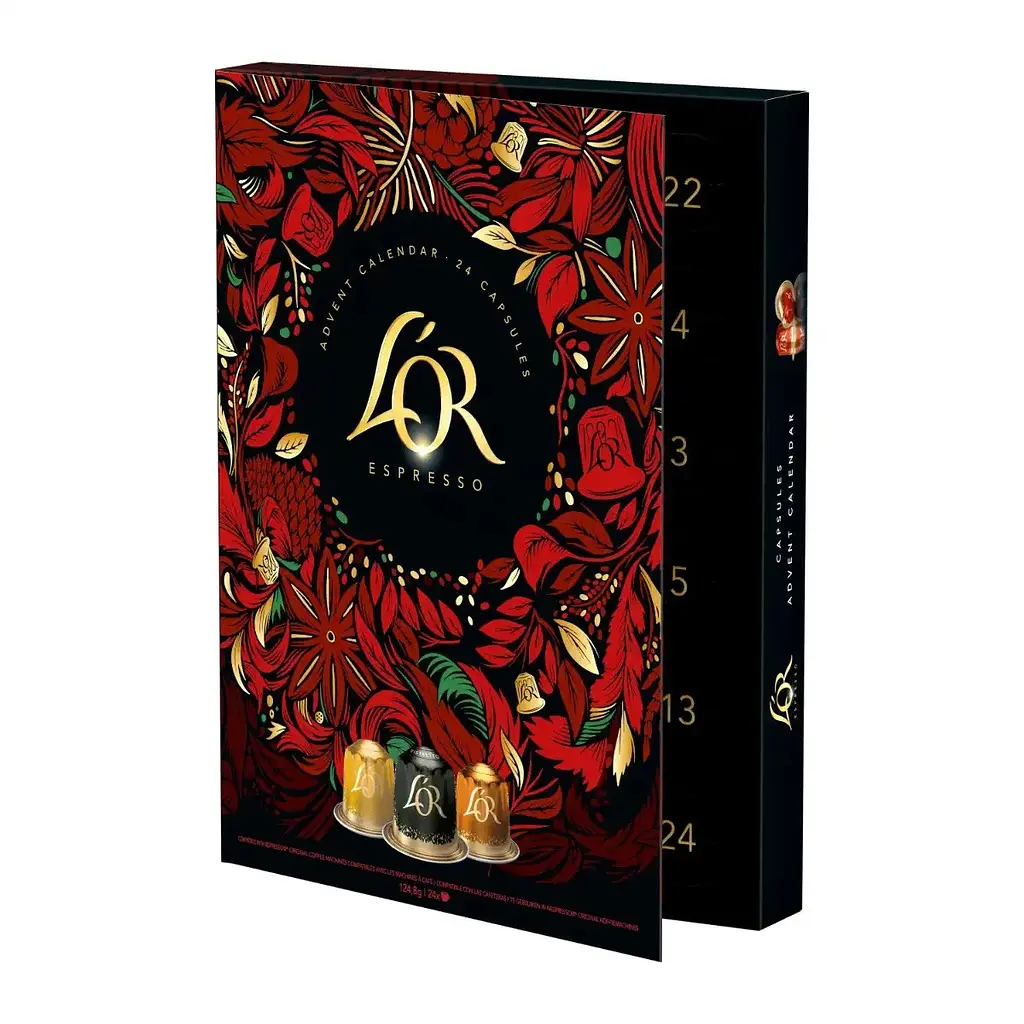 Адвент календар L'OR Espresso Advent Calendar 24 capsules - фото 2