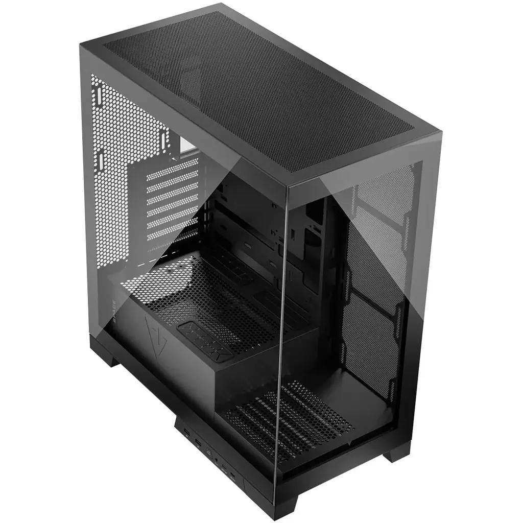 Корпус Modecom VOLCANO SPACE APEX w/o fans MIDI USB 3.0x2+TYPE-C BLACK без БЖ ATX (AT-SPACE-PG-NF-10-000000) - фото 3