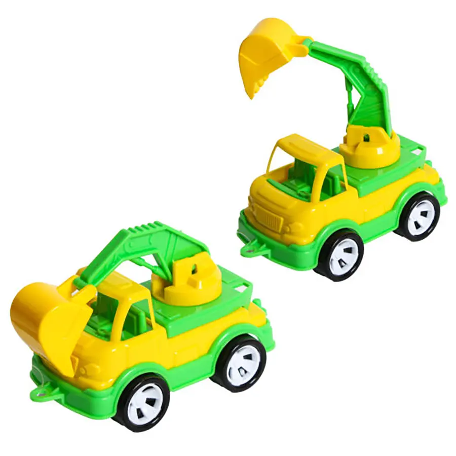 Дитячий екскаватор "Mini Matik" Bamsic 002/4BMS(Yellow) рухома стріла, 13,5 см