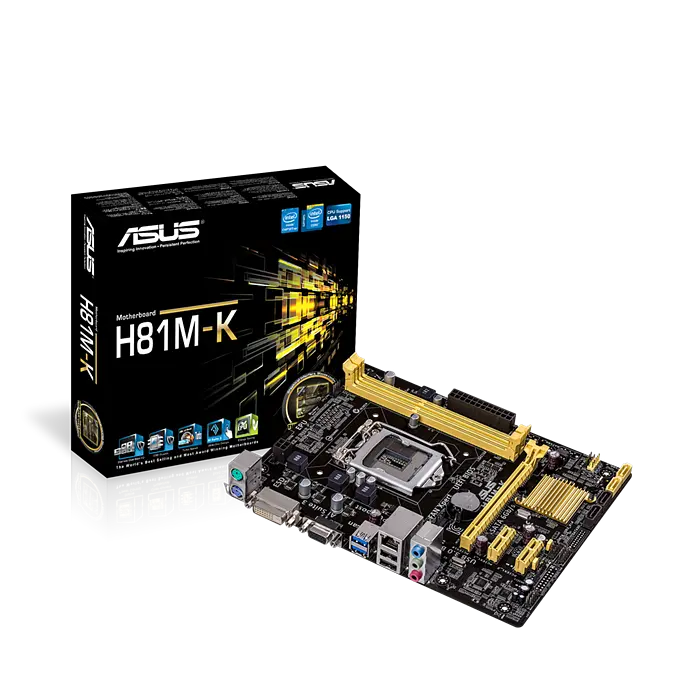Материнська плата Asus H81M-K LGA 1150 (H81M-K) Б/В - фото 2