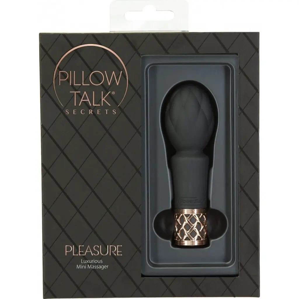 Вібратор Pillow Talk Secrets Pleasure Black (SO8244) [108518] - фото 5