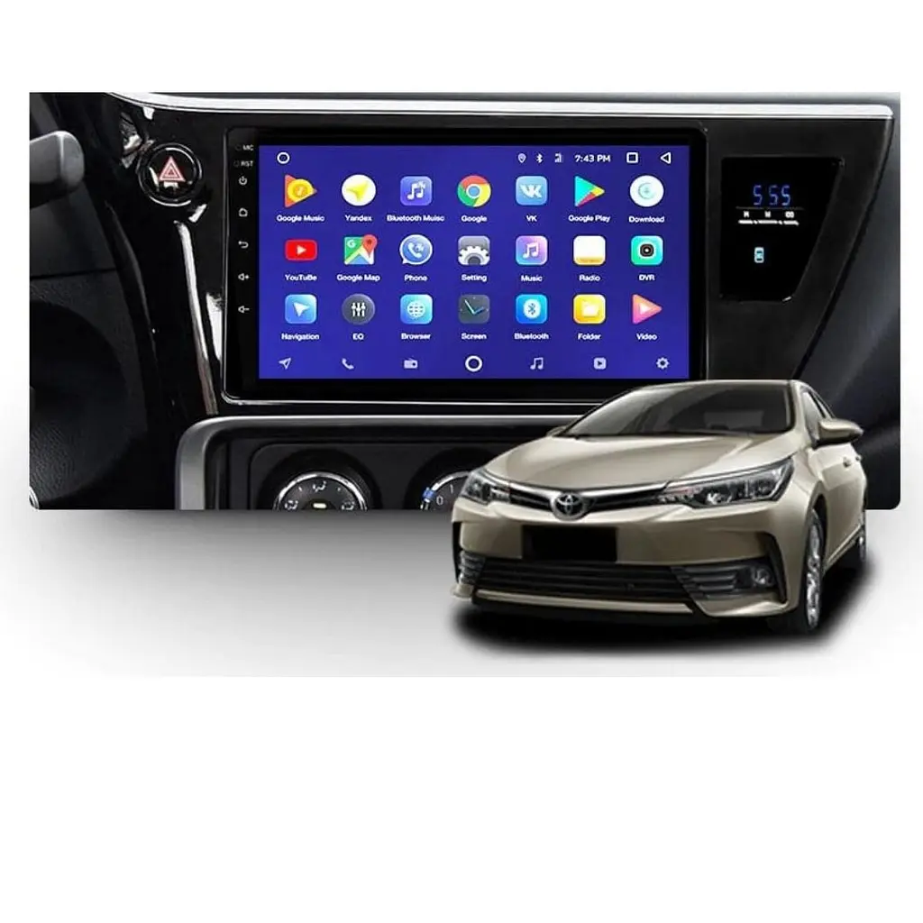 Штатная автомагнитола XPRO Toyota Corolla 2014-2016 (10") Android 10.1 (4/32) черный (MER-14140_5615) - фото 4