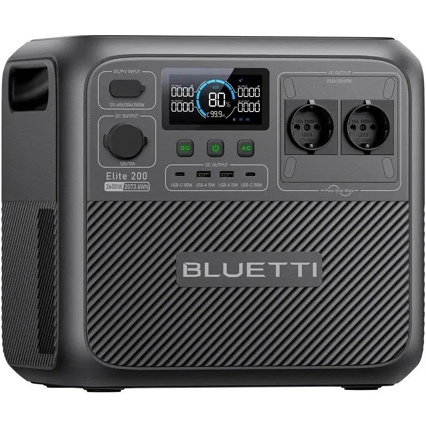 Зарядная станция Bluetti Elite 200 V2, 2600W, 2073Wh - фото 5