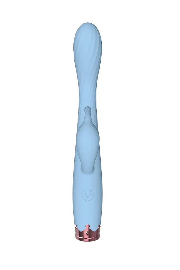 Вібратор-кролик B - Series Cute, 18.1 см (блакитний) - фото 2